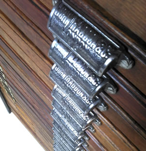 Mid 20th century printers chest