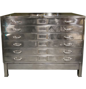 Six Drawer Plan Chest