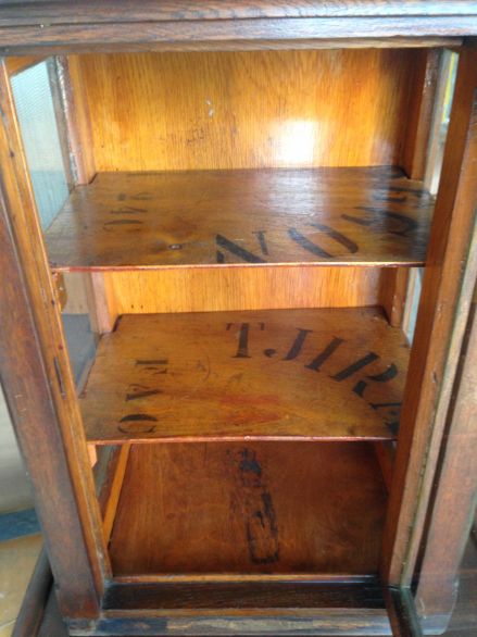 Small Antique Display Cabinet
