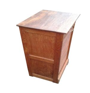 Tambour filing cabinet