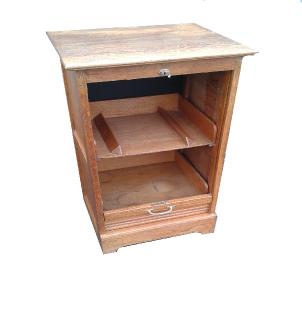 Tambour filing cabinet