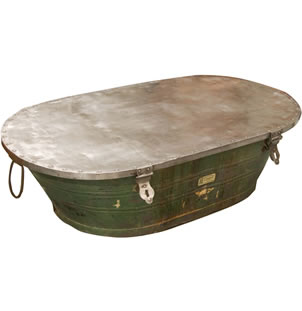 Victorian French Ships Coffer