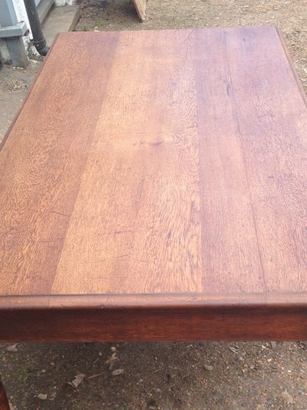 Victorian Oak Kitchen Table