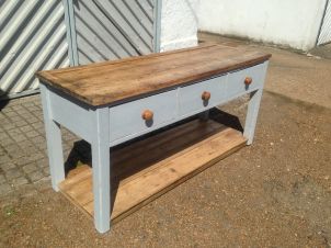 Victorian Workbench Table