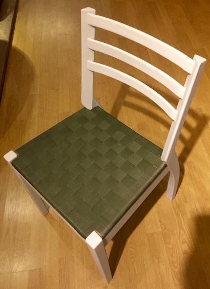 Vintage painted chairs